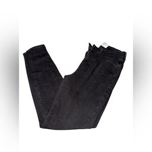 Levi's Black Jeans with Gold Zipper